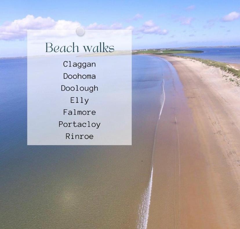Seascape On The Edge Of Town: 4 Beds All Ensuite. Belmullet Exteriér fotografie